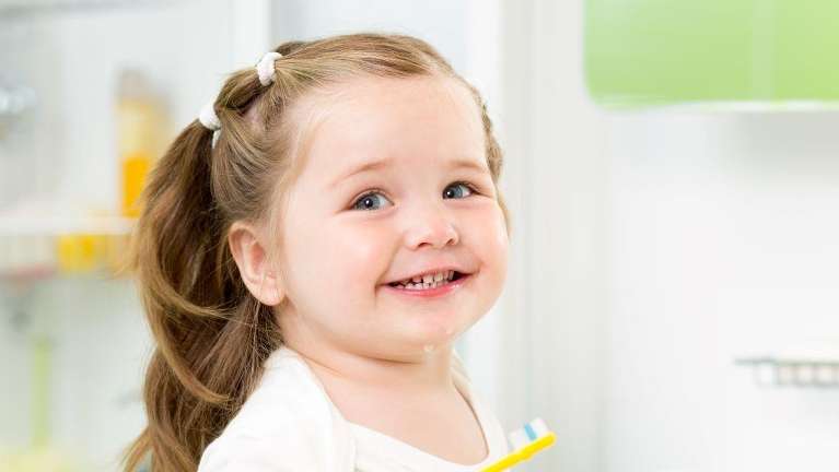 dental care for children spring branch | toddler smiling
