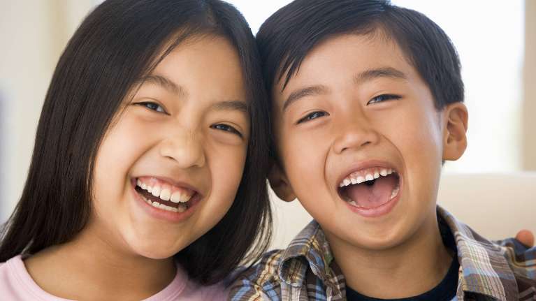 kids at a pediatric dentist in spring branch