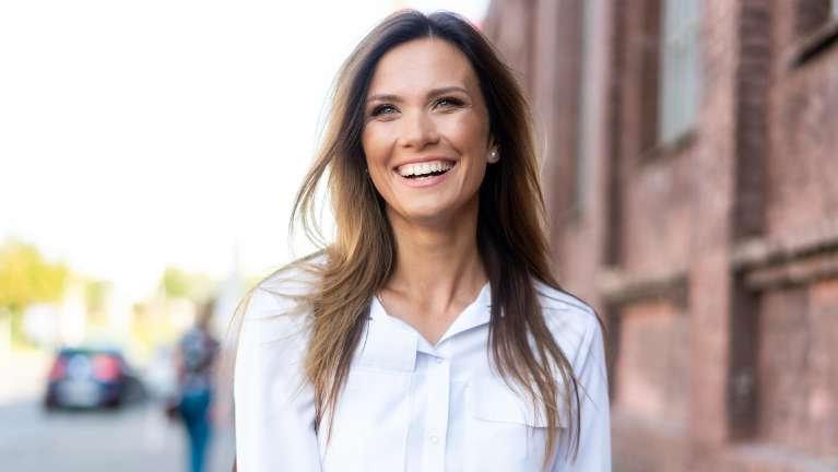 tooth loss | spring branch dentist | woman smiling