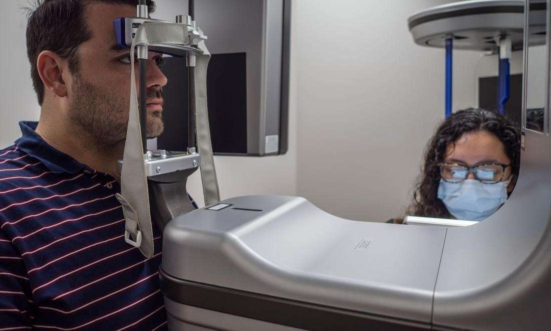 dentist in spring branch | patient getting x-rays